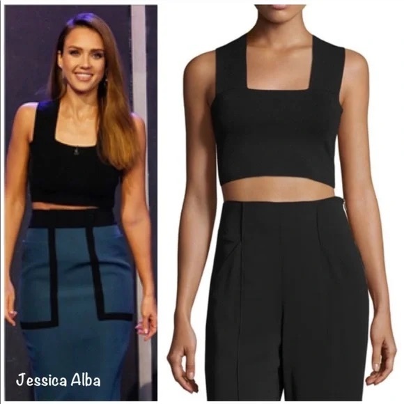 A.L.C. Ali Knit Crop Top NEW As-Seen-On A-List Celebrities - Picture 12 of 14